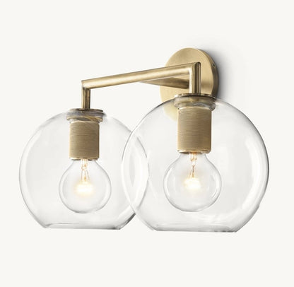 Moderne Glas Sphere Wandlampe