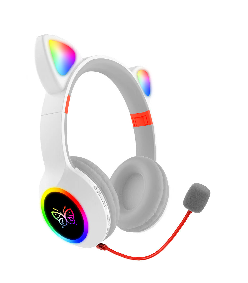 Katze Ohren RGB Gaming Headset Brehn