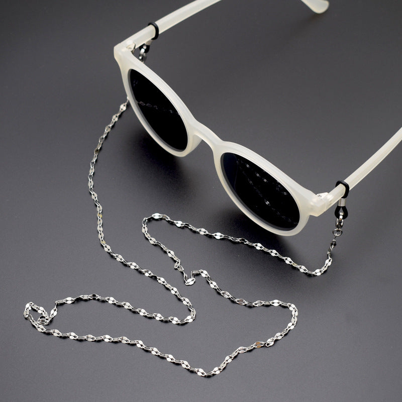 Stylische Silberketten Brillenhalter Brehn