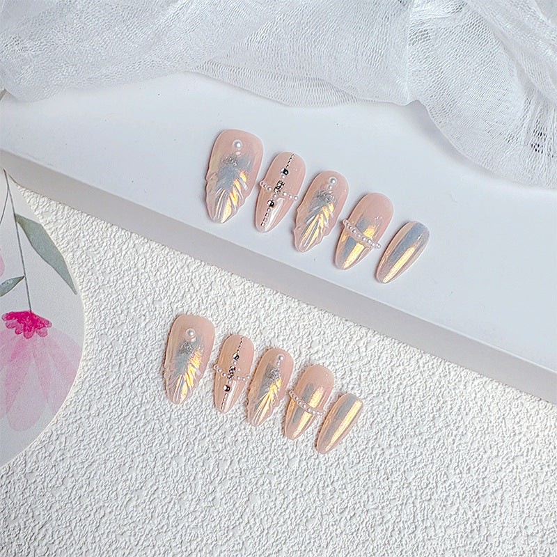 Premium French Tip Press-On Nails Brehn