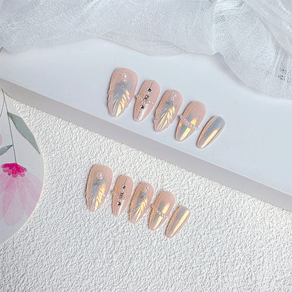 Premium French Tip Press-On Nails Brehn