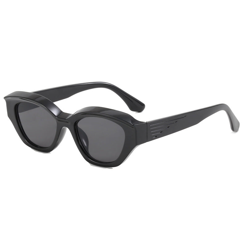 Damen modische Sonnenbrille mit futuristischem Design Brehn