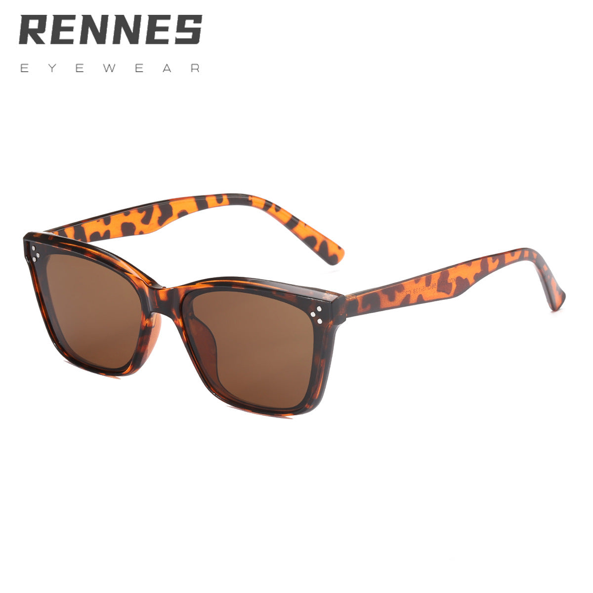 Damen Retro-inspirierte Sonnenbrille im auffälligen Muster Brehn