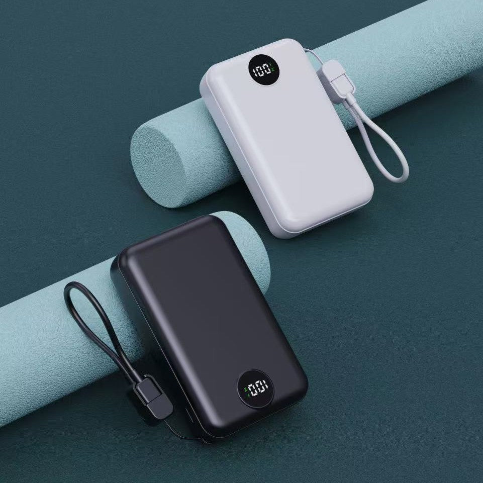 Tragbare Powerbank mit Integrierter Digitaler Anzeige und Intelligenter Ladefunktion Brehn