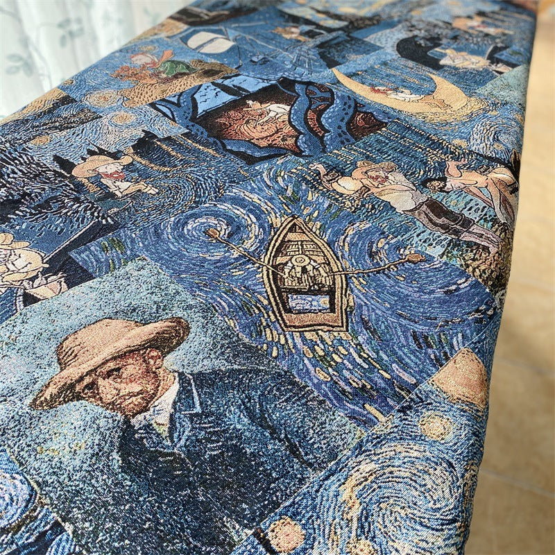 Künstlerische Van Gogh Muster Wurfdecke