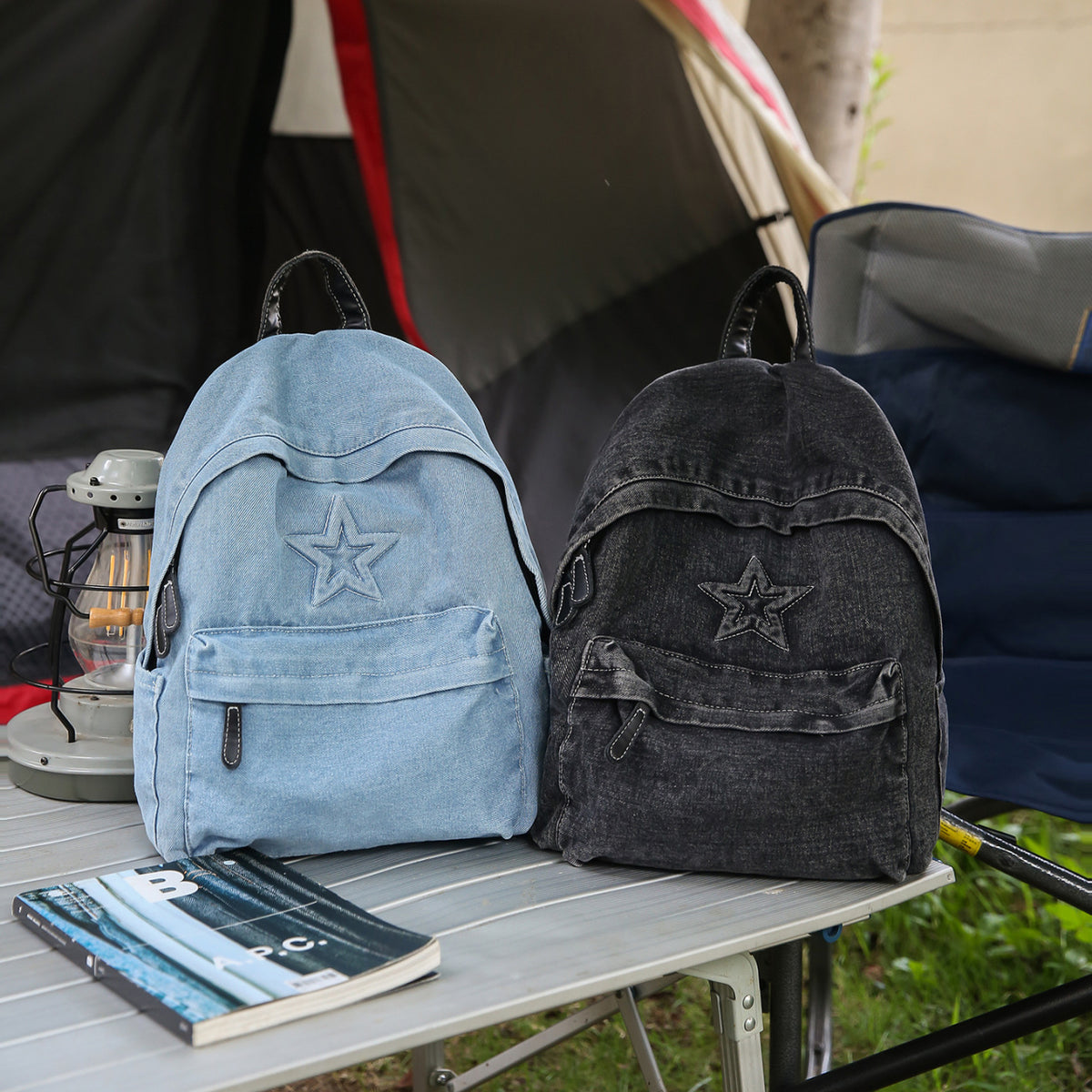 Stern-verzierte lässige Rucksack Brehn
