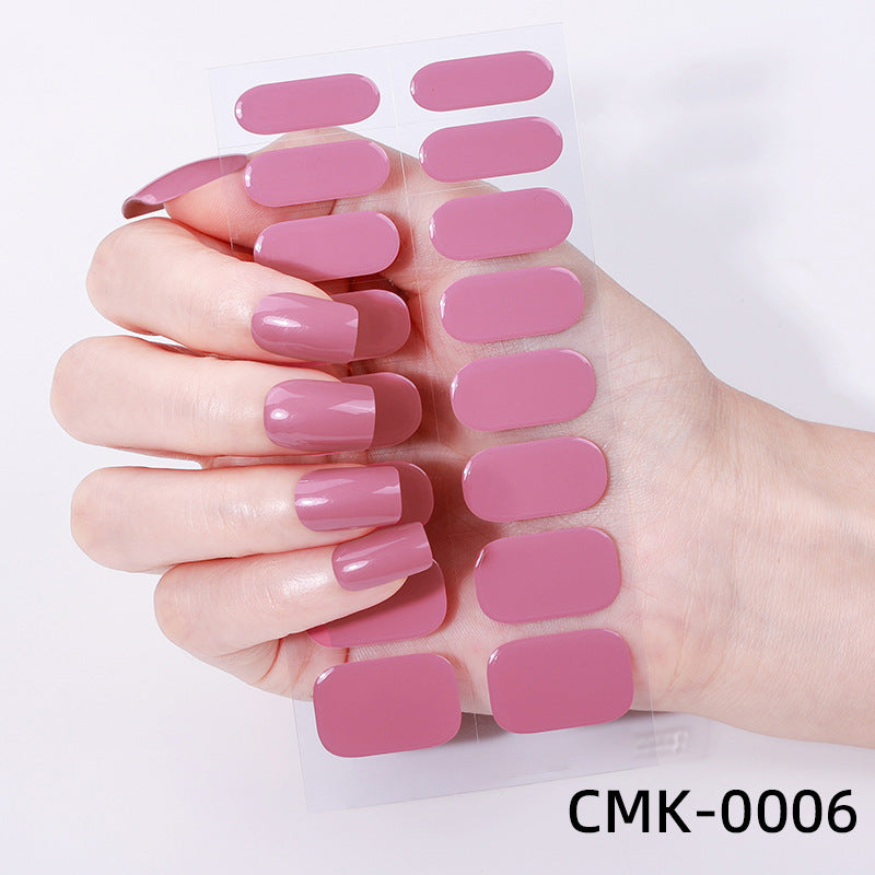 Glänzende Gel-Nagelüberzüge