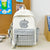 Vintage-Stil Gingham-Muster Rucksack Brehn
