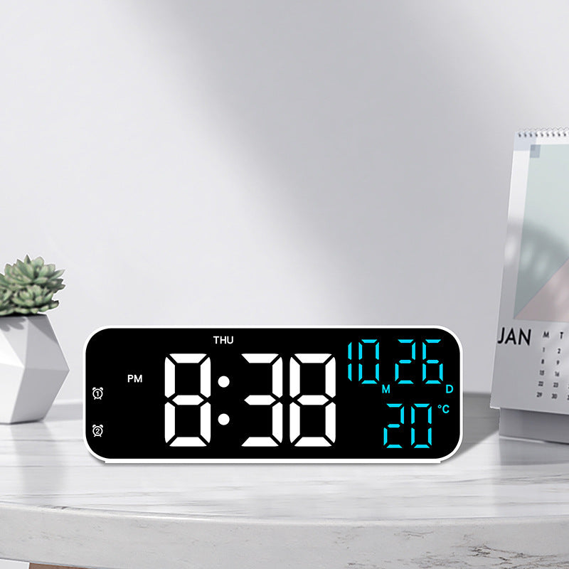 Digitaler Wecker mit Großem Led-Display und Wetterfunktion Brehn