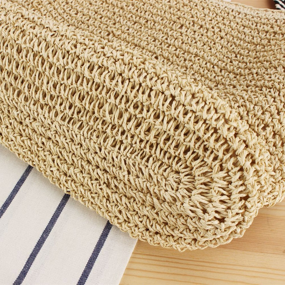 Boho-Style Shoppertasche Aus Natürlichem Geflecht Brehn