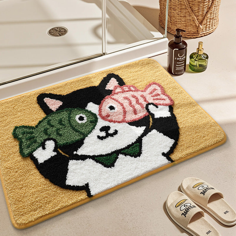 Fun Krokodil Themed Badezimmer Teppich