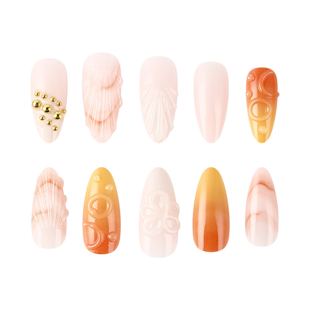 3D Strukturierte Gel-Nagelkunst-Set Brehn