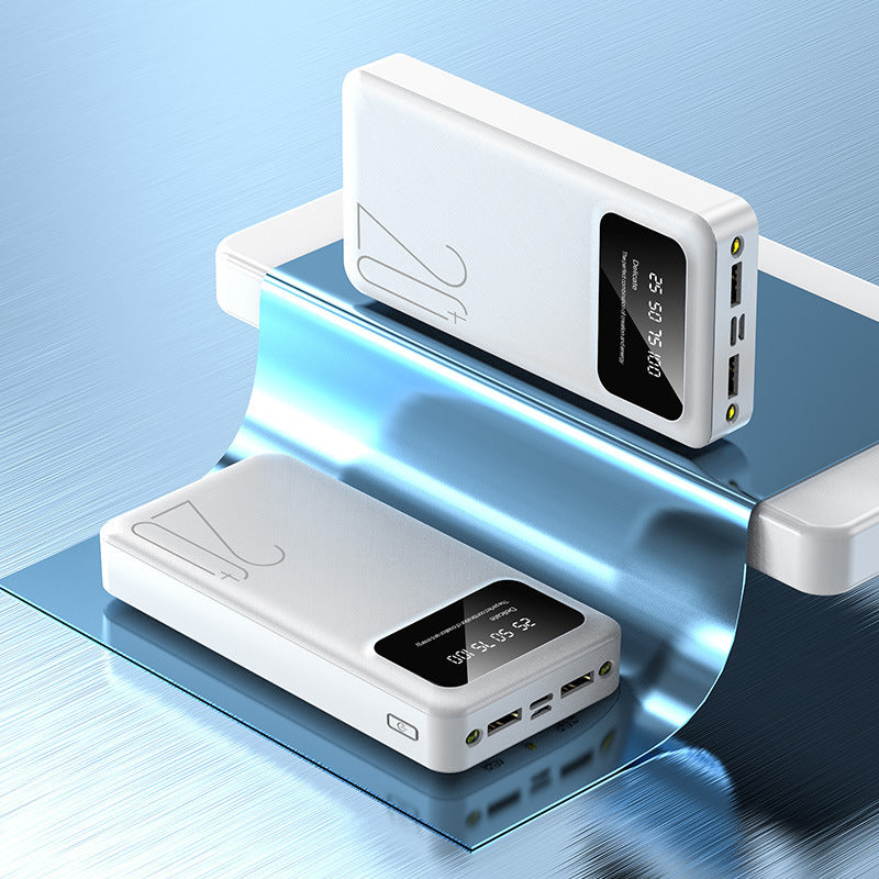 Hochleistungs Powerbank mit Lcd-Display und Mehrfachen Usb-Anschlüssen Brehn