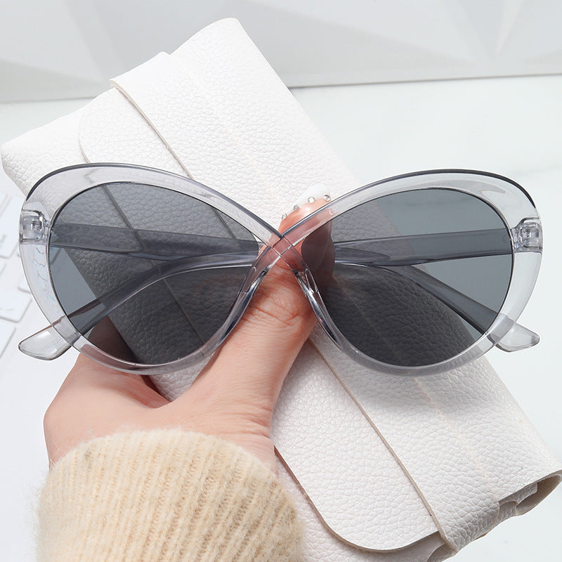Damen Cat-Eye Sonnenbrille mit verspiegelten Gläsern Brehn