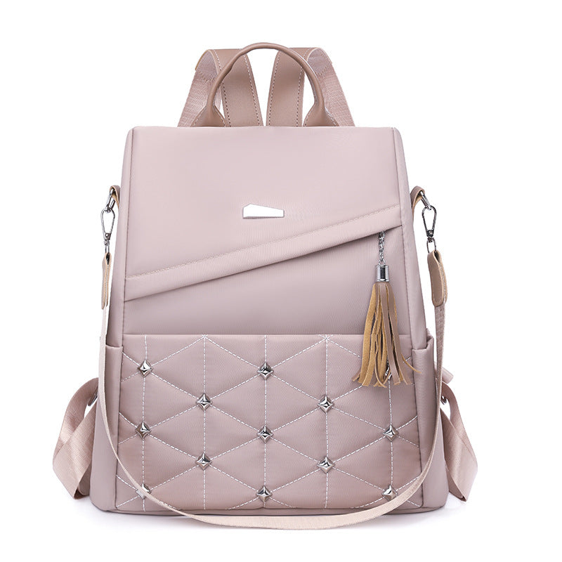 Stylische gesteppte multifunktionale Rucksack