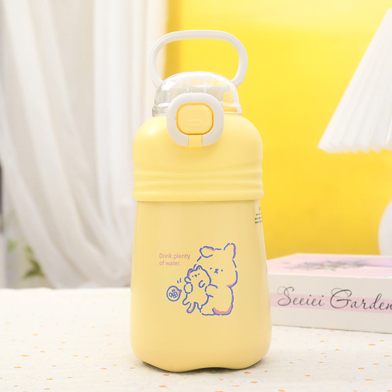 Praktische Wasserflasche mit Abnehmbarer Tragevorrichtung Brehn