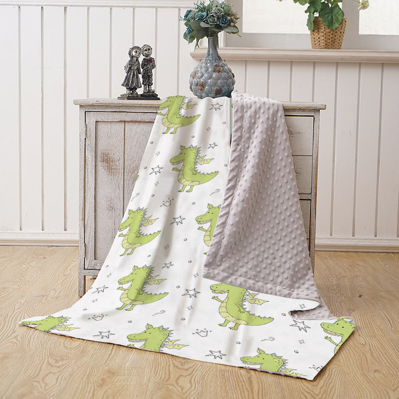Damen Kuscheldecke im Dinosaurier-Design Brehn