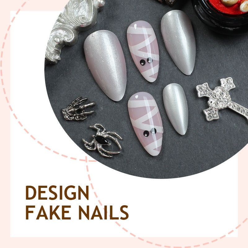 Kunstnagelset mit kreativen Ballett-Designs Brehn