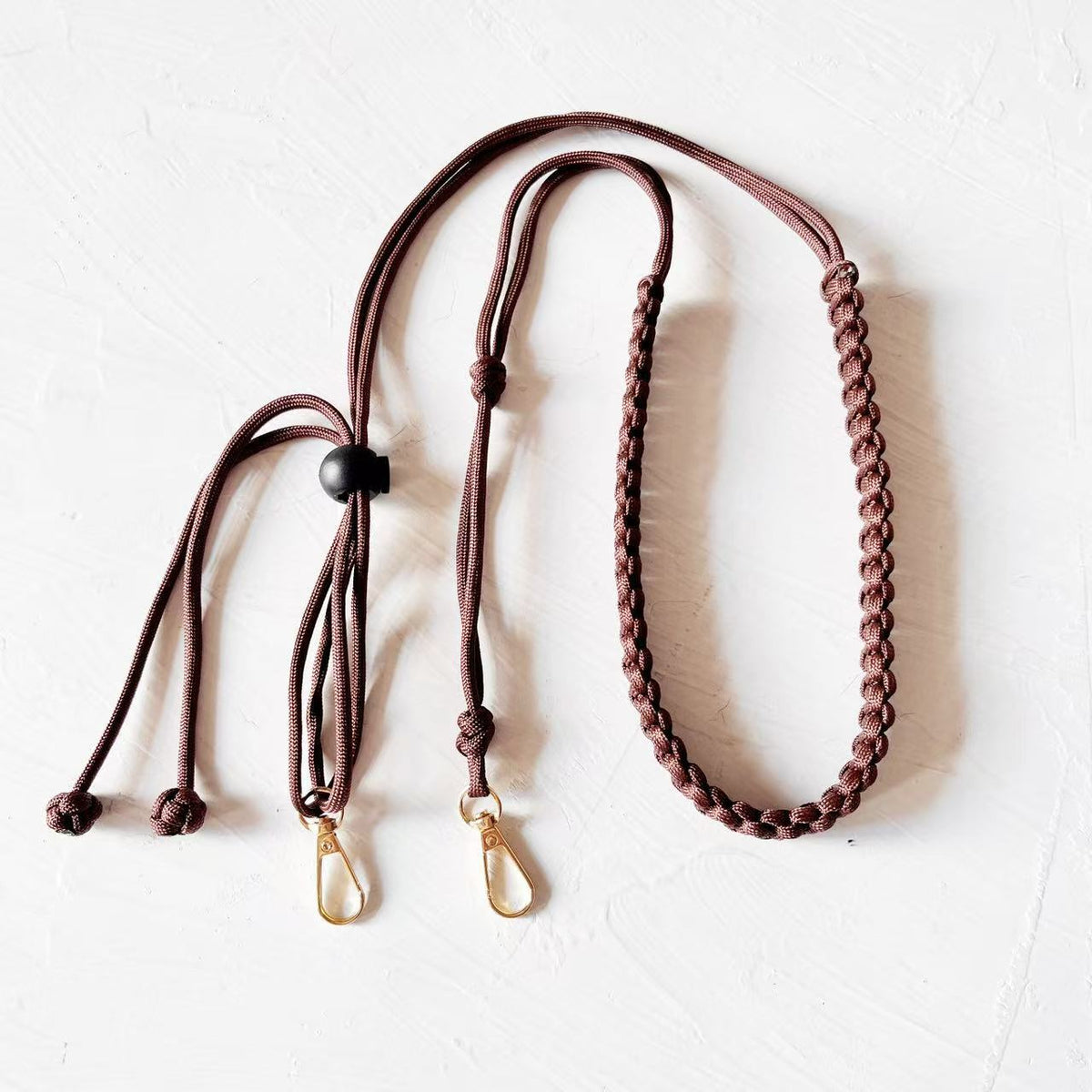 Verstellbare geflochtene Utility-Lanyard Brehn