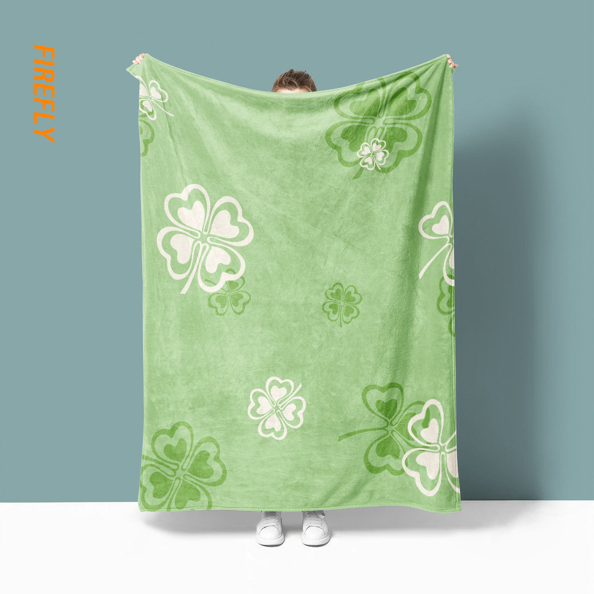Weiche Fleece Blumenmuster Decke