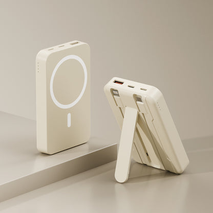 Powerbank mit Integriertem Ständer und Schnellladefunktion Brehn