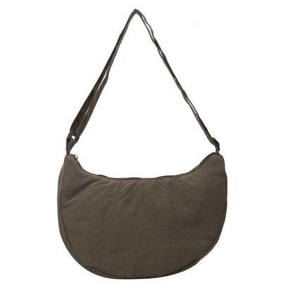 Weiches Stoff Hobo Schultertasche