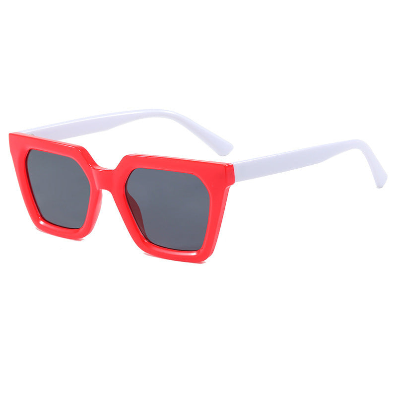 Damen geometrische Sonnenbrille im luxuriösen Acetat-Rahmen Brehn