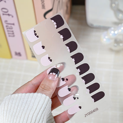 Lebendige Nagelkunst Aufkleber