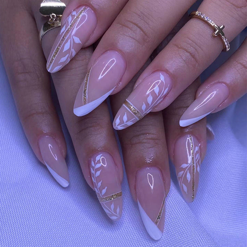 Künstlerische Stiletto Nagelkunst Verlängerungen