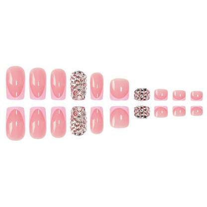 Elegantes Press-On Nail Set Brehn