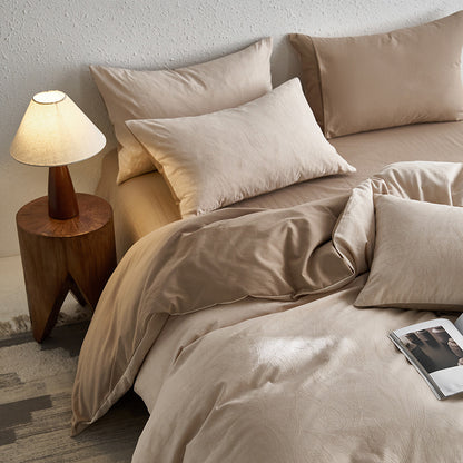 Strukturiertes Luxus Bettbezug Set
