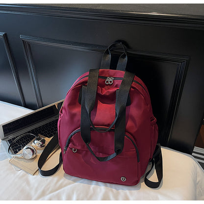 Vielseitiger Karomuster-Rucksack Brehn