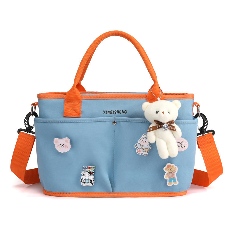 Multi-Taschen Blumenmuster Tote Bag Brehn