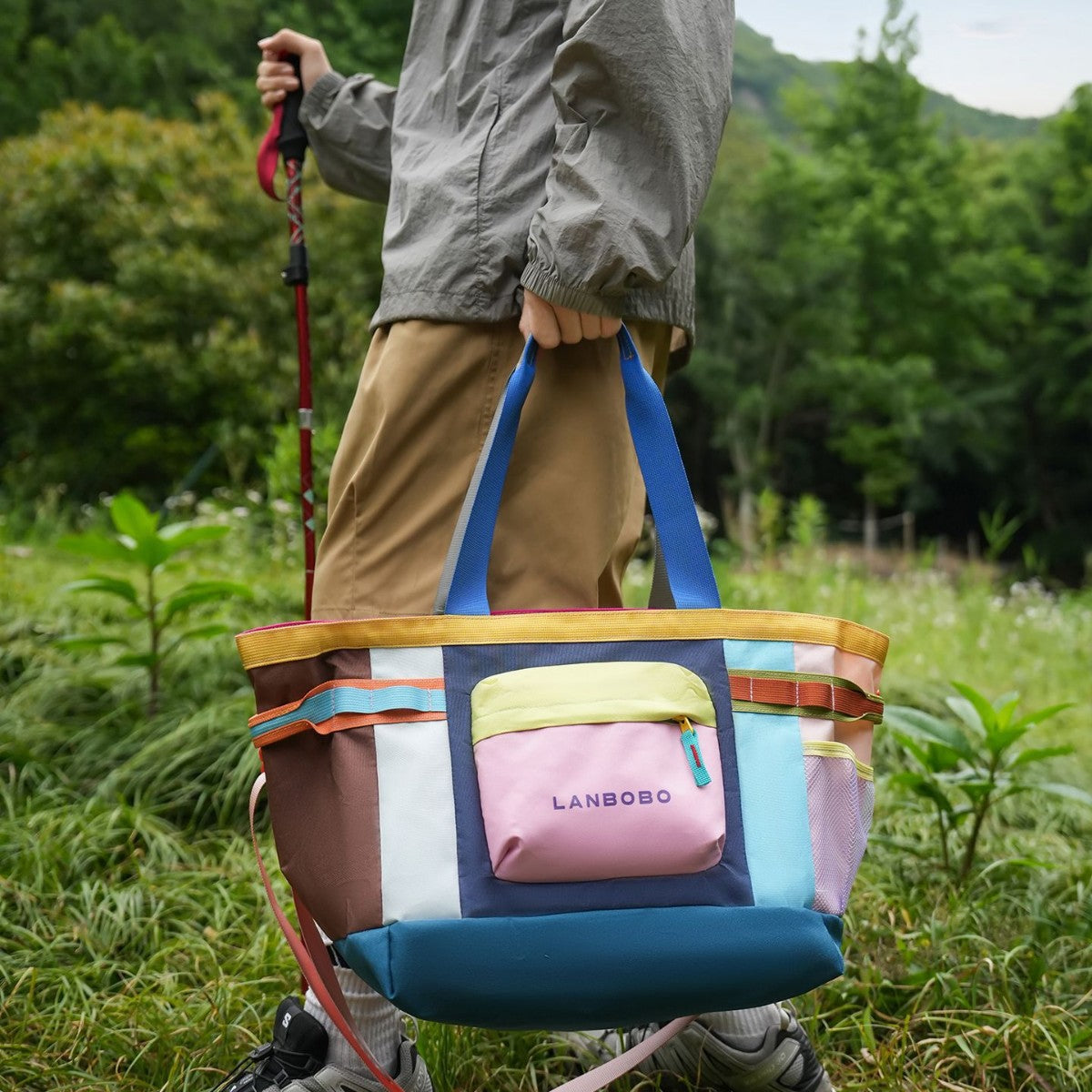 Mehrfarbige Utility-Tasche