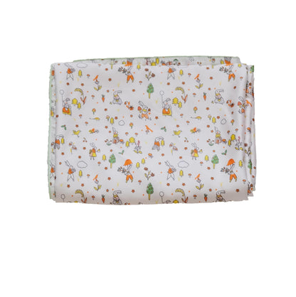 Kuschelige Baby-/Kinderdecke aus weicher Mikrofaser mit fröhlichem Bananen-Print