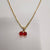 Elegantly Charmantes Kirschpendant-Halskette Brehn