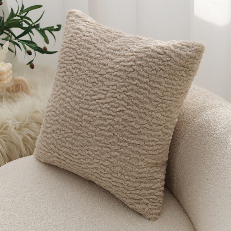 Kuschelkissen im Teddyfell-Stil Brehn
