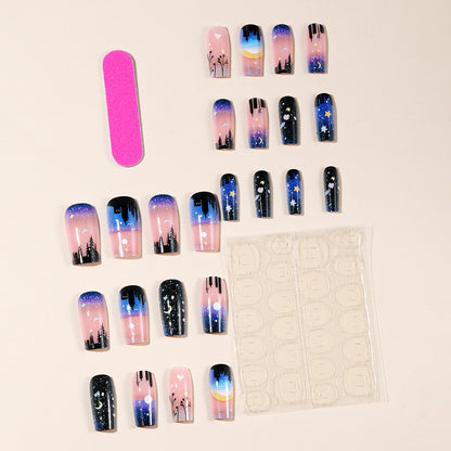 Himmlisches Nail Art Design Brehn