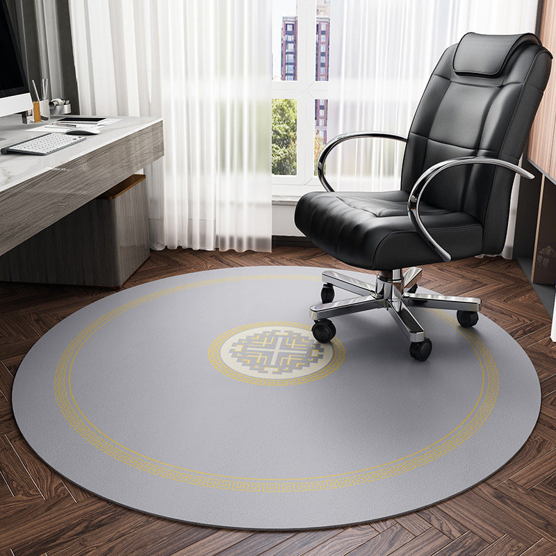Runde elegante Büromatte Brehn