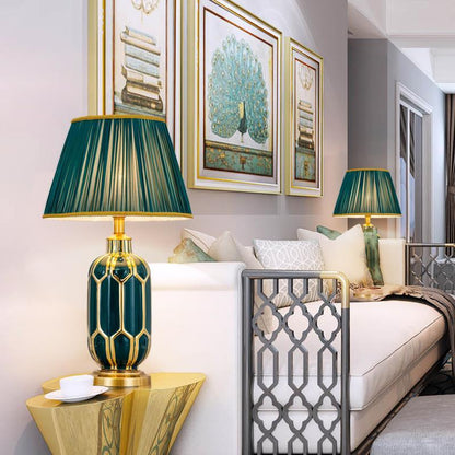 Elegante dekorative Tischlampe