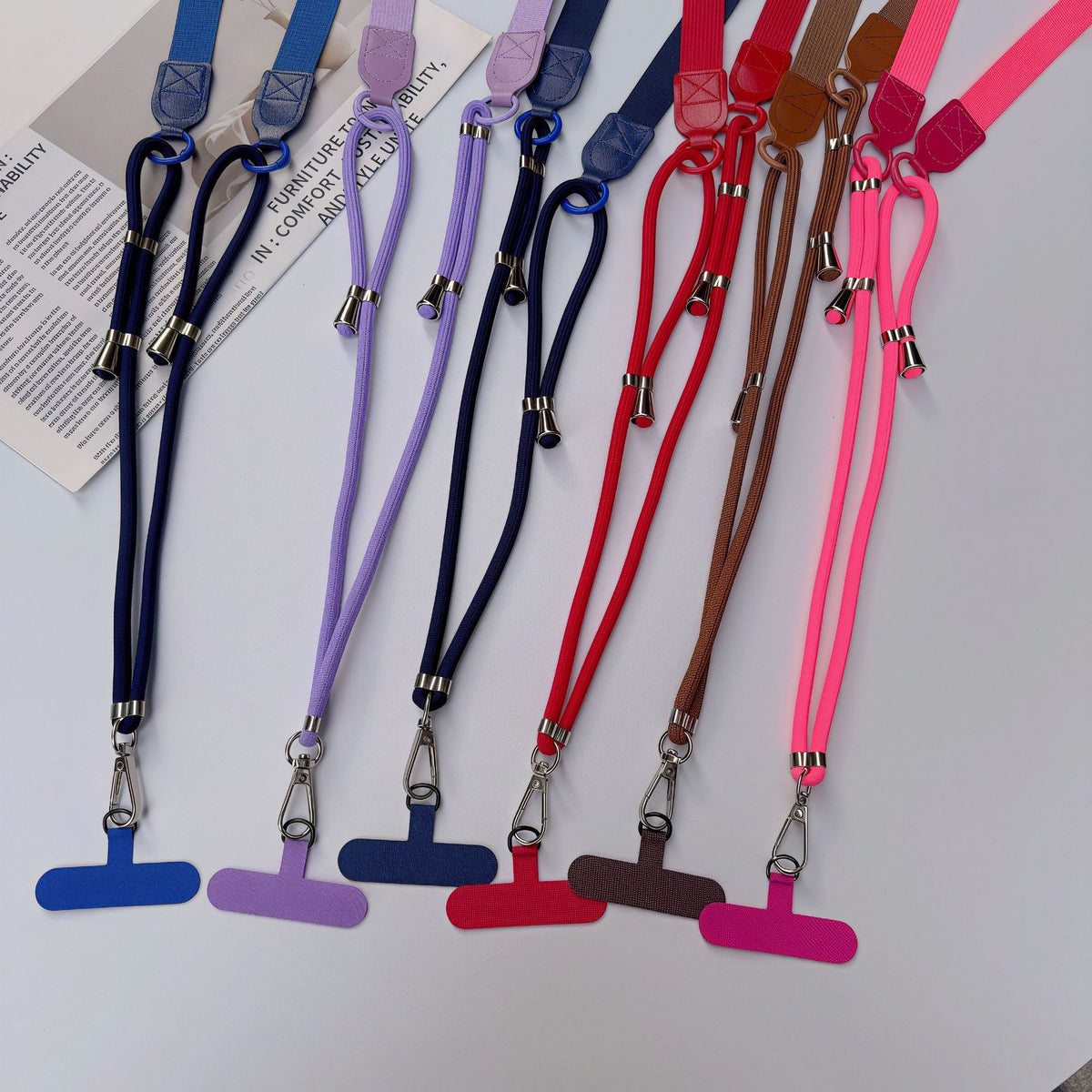 Multifunktionale verstellbare Halskette mit ID-Halter Brehn