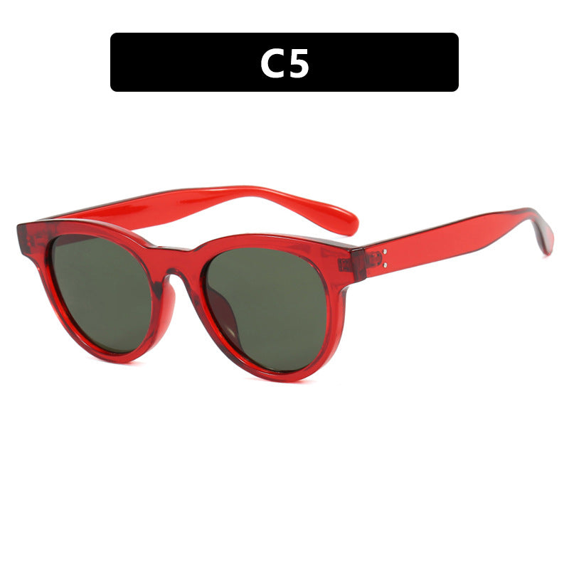 Damen stilvolle Sonnenbrille im trendigen Retro-Design Brehn