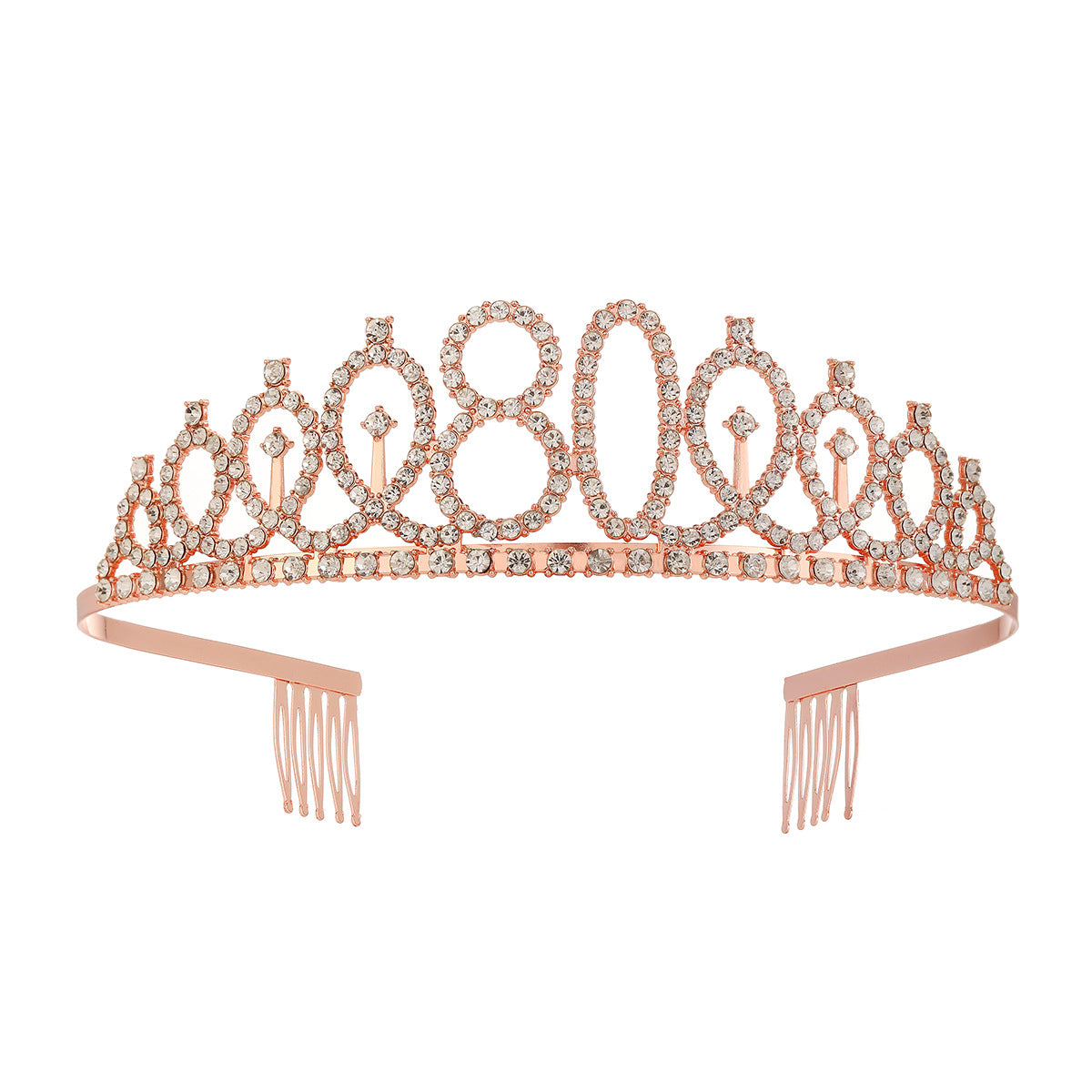 Damen Kristallverzierte Tiara mit elegantem Design Brehn