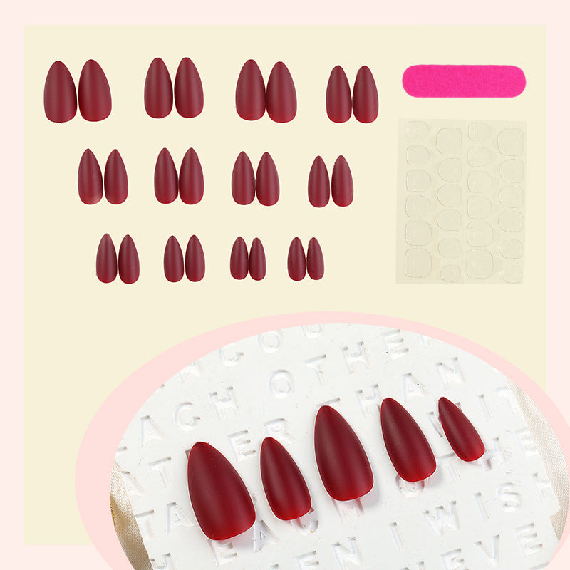 Premium Mattes Press-On Nagelkollektion Brehn