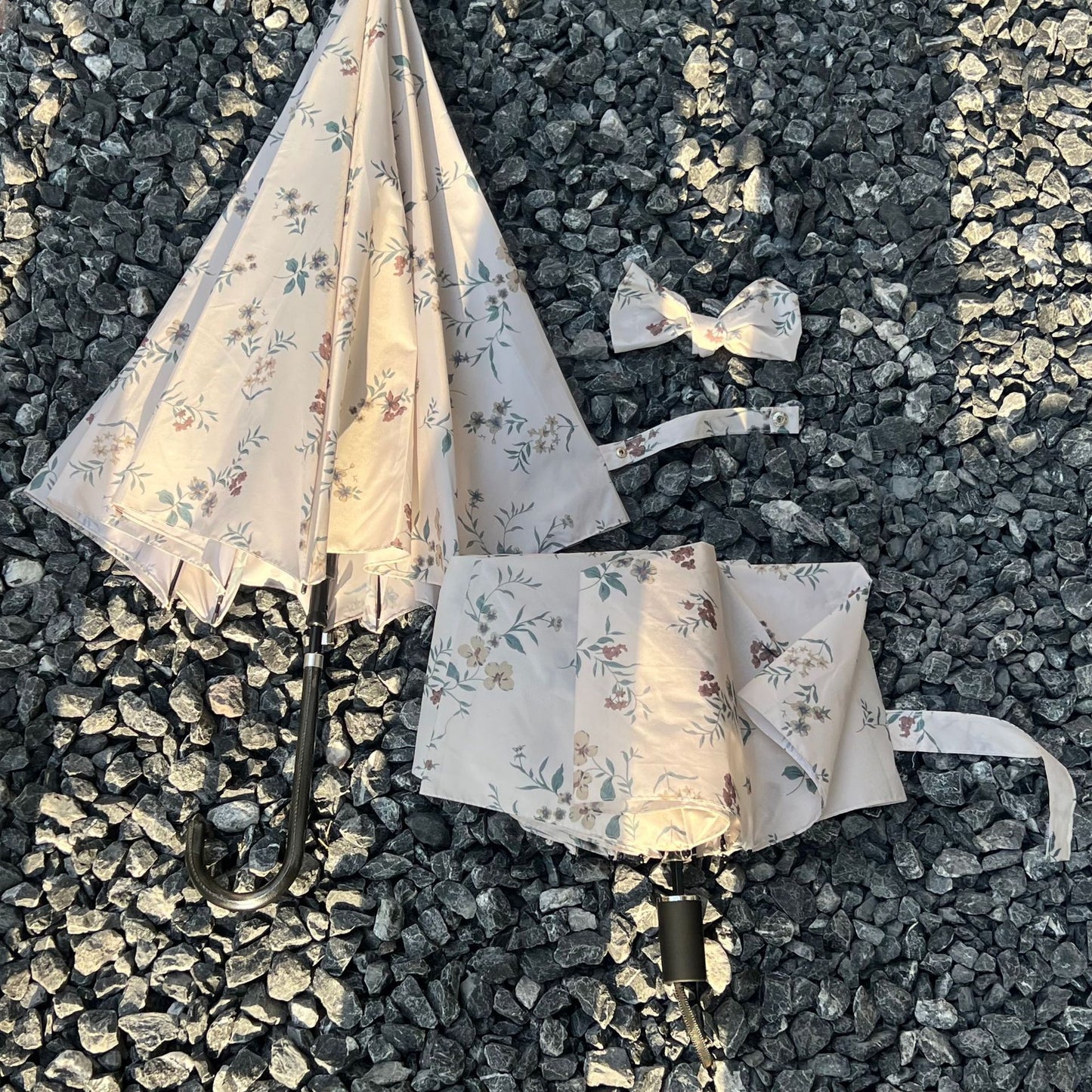 Damen Faltbarer Regenschirm mit geschmackvollem Design Brehn