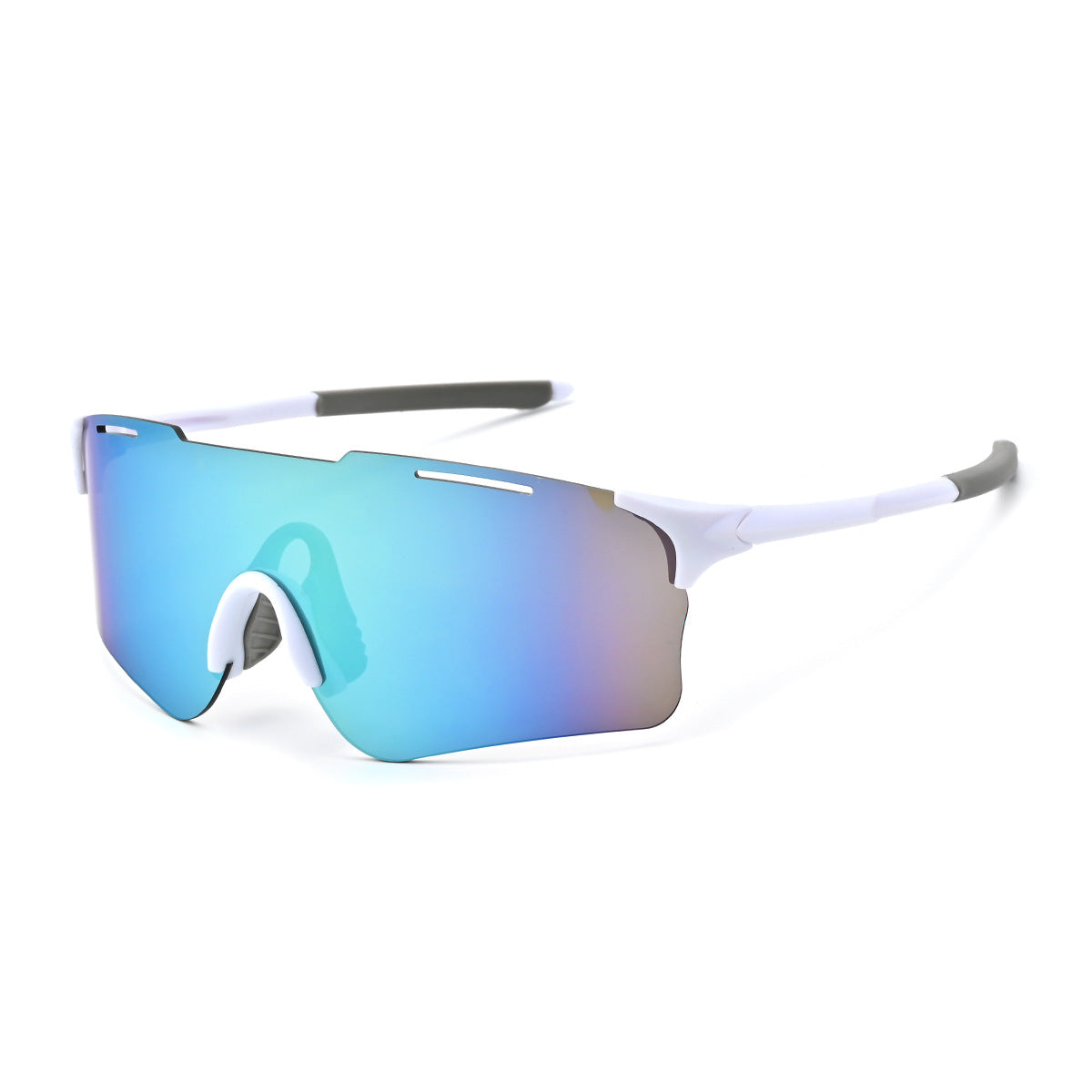 Herren Sportliche Shield Sonnenbrille Brehn