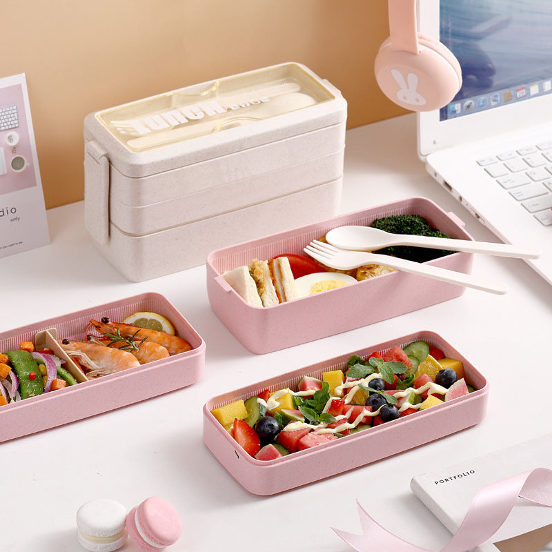 Umweltfreundliche Mehrschichtige Lunchbox