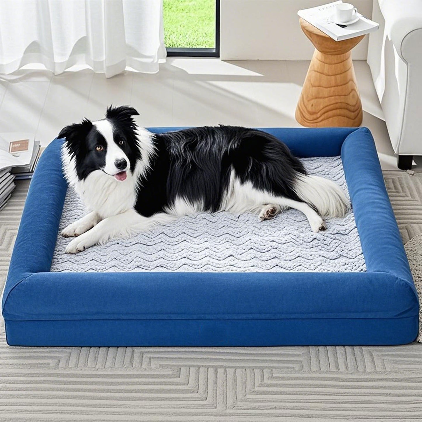 Orthopädisches Aufgepolstertes Lounge-Hundebett