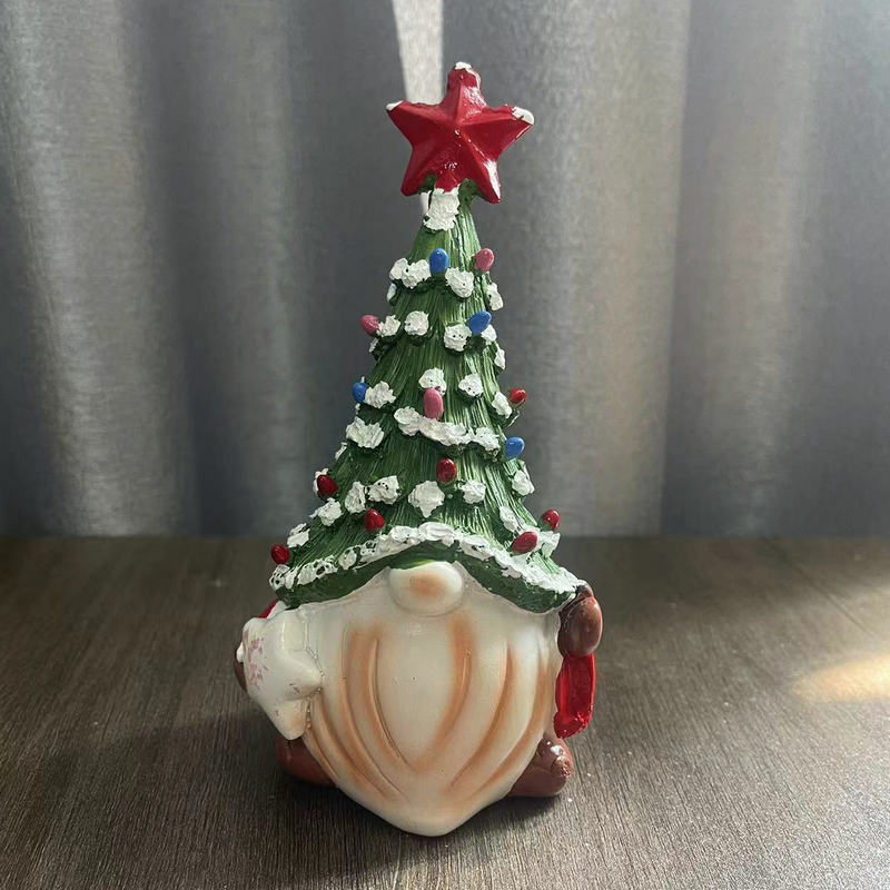Dekorative Weihnachtsmann Statue Brehn