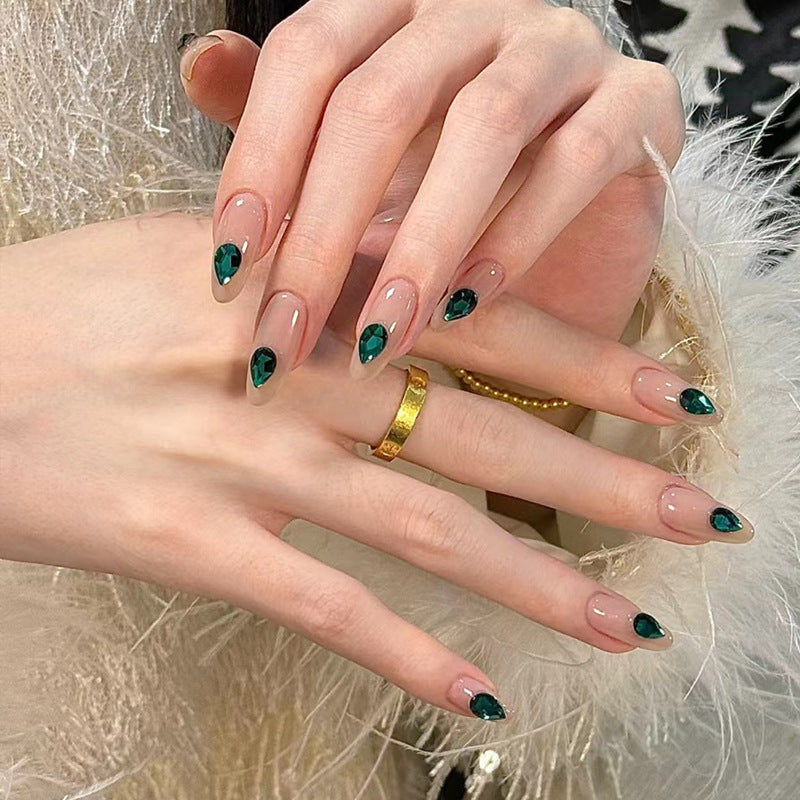 Elegante Nagelkunst Press-On Nägel Brehn